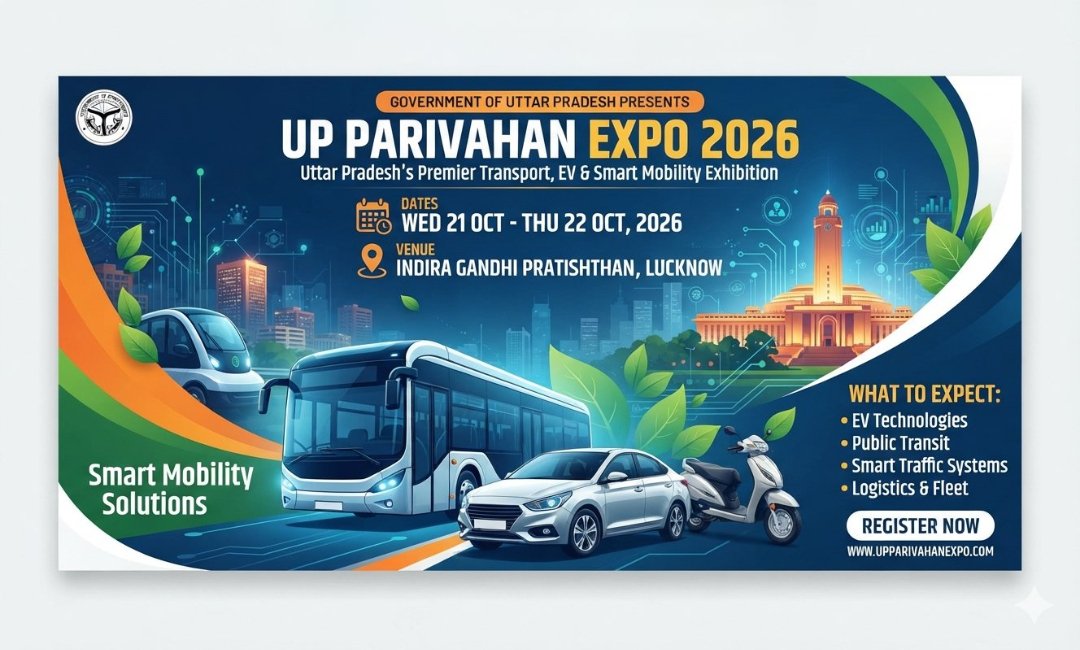 UP Pariwahan Expo 2026 | Uttar Pradesh Transport Expo ...