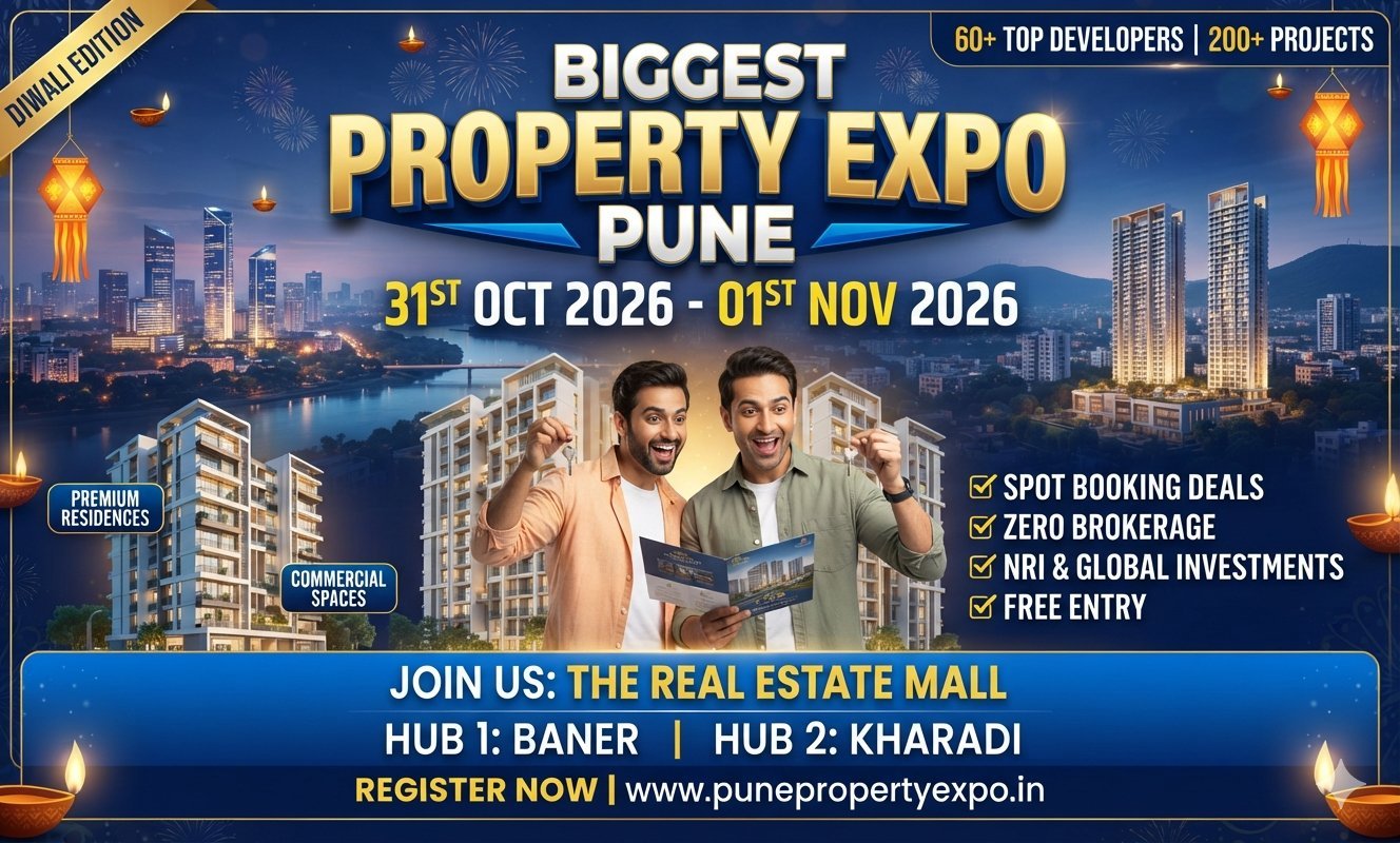 Pune Property Expo on 31st Oct and 01st Nov 2026